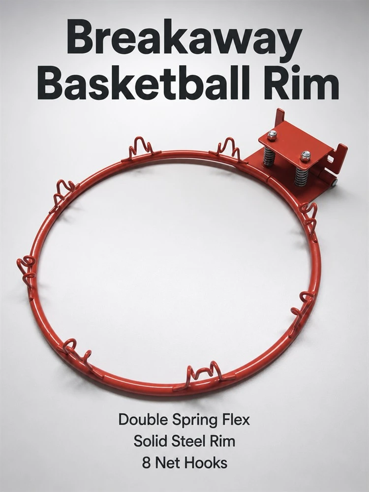 Portable Breakaway Basketball Rim