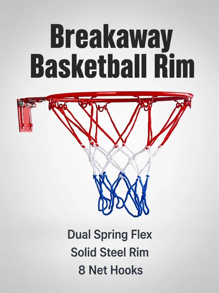 Portable Breakaway Basketball Rim