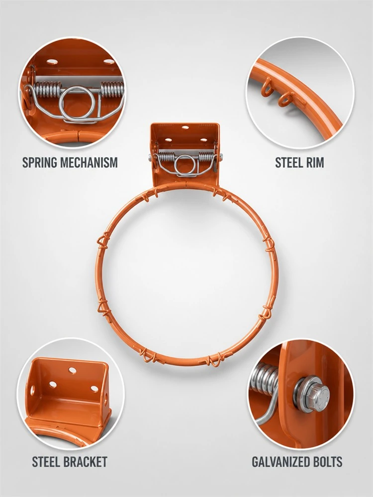 Portable Breakaway Basketball Rim